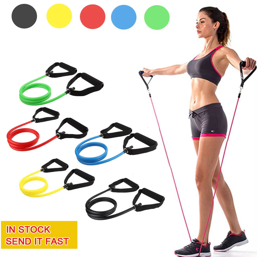 Flextone™ – Elastic Resistance Bands for Full-Body Training (10-30LB)